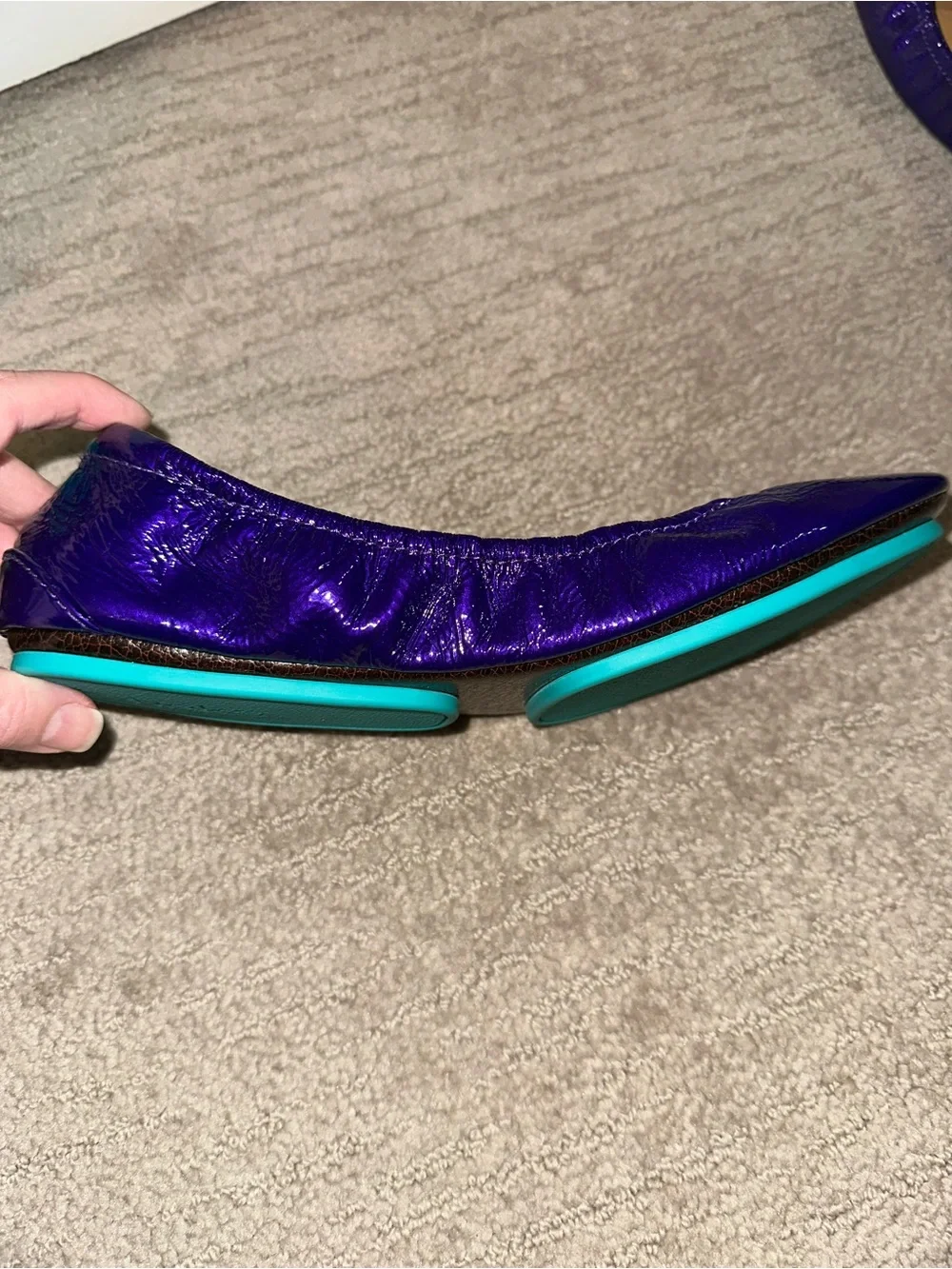 💜 EEUC Tieks Purple Diamond (Worn Once) 💜